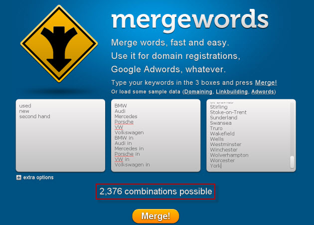 Mergewords is awesome