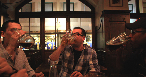 Munich Beer Drinking