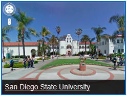 San Diego State University Street View
